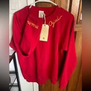 NWT red ISMBS sweatshirt